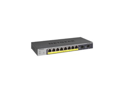 Netgear GS110TP 8 Port Gigabit Ethernet PoE Pro Smart Managed Switch with 2 SFP Ports and Cloud Management