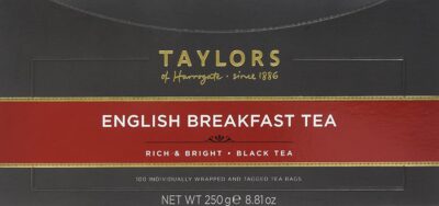Taylors English Breakfast Tea Envelopes (Pack 100) - NWT3003