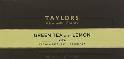Taylors Green & Lemon Tea Envelopes (Pack 100) - NWT3007
