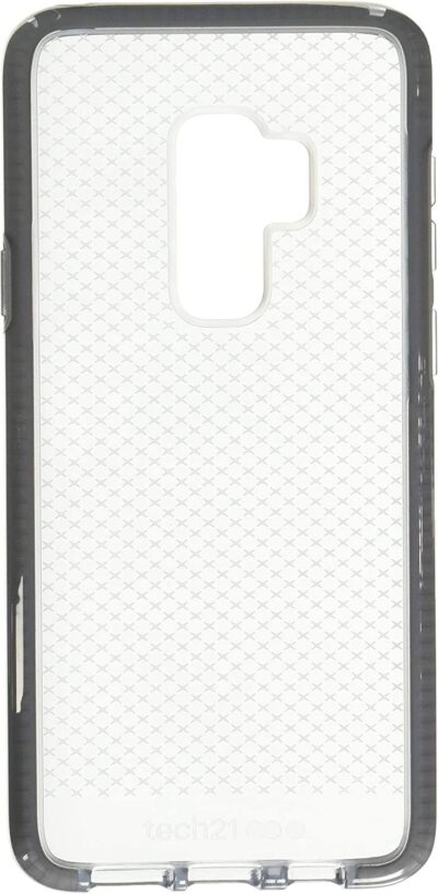 Tech 21 Evo Check Smokey Black Samsung Galaxy S9 Plus Mobile Phone Case