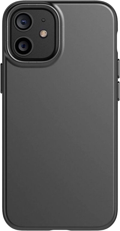 Tech 21 Studio Colour Charcoal Black Apple iPhone 12 Mini Mobile Phone Case