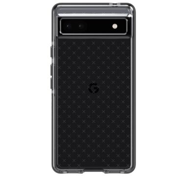 Tech 21 Evo Check Smokey Black Google Pixel 6a Mobile Phone Case