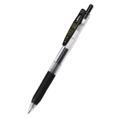 Zebra Sarasa Clip Eco Gel Pen Medium Point Black (Pack 12) - 14321