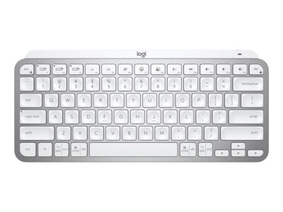 Logitech MX Keys Mini RF Wireless Bluetooth QWERTY English Keyboard Pale Grey