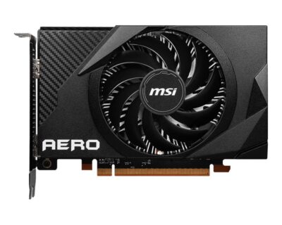 MSI Radeon RX 6400 AERO ITX 4G AMD 4 GB GDDR6 HDMI DisplayPort Graphics Card