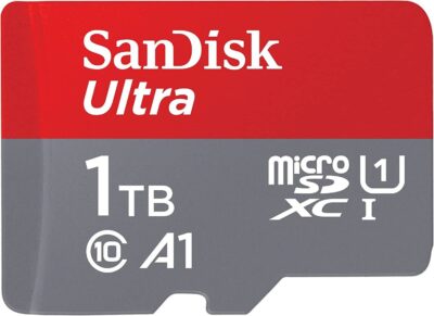 SanDisk Ultra 1TB MicroSDXC UHS-I Class 10 Memory Card