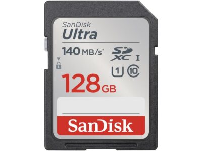 SanDisk Ultra 128GB MicroSDXC UHS-I Class 10 Memory Card