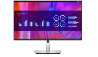 DELL P Series P3223DE 31.5 Inch Quad HD IPS Panel HDMI DisplayPort USB-C Hub LED Monitor