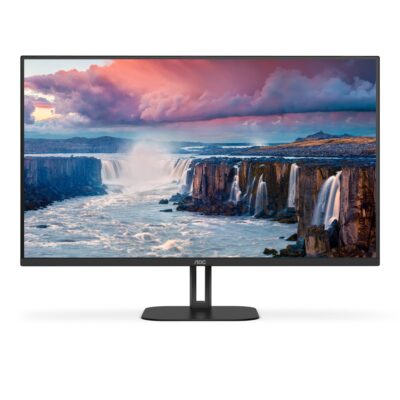 AOC V5 Q32V5CE 31.5 Inch 2560 x 1440 Pixels Quad HD VA Panel USB-C HDMI DisplayPort LED Monitor