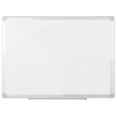 Bi-Office Earth-It Non Magnetic Melamine Whiteboard Aluminium Frame 1800x1200mm - PRMA2700790