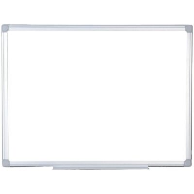 Bi-Office Earth-It Non Magnetic Melamine Whiteboard Aluminium Frame 1200x900mm - PRMA0500790