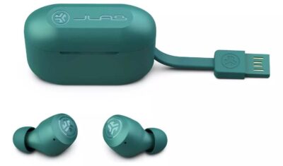 JLab Audio GO Air POP True Wireless Stereo Bluetooth Earbuds Teal