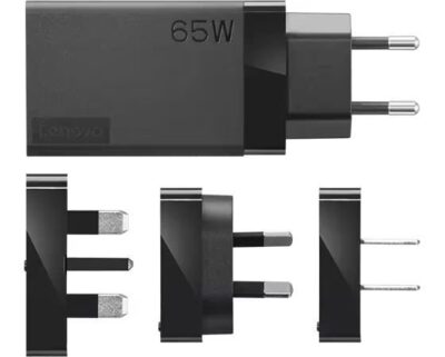 Lenovo 65W USB C AC Travel Adapter Black