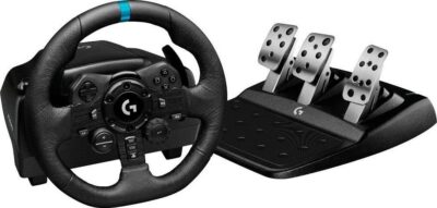 Logitech G G923 USB 2.0 Racing Wheel and Pedals for PS5 PS4 and PC