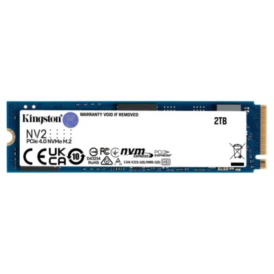 Kingston Technology NV2 M.2 2TB PCI Express 4.0 NVMe Internal Solid State Drive