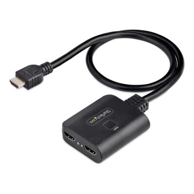 StarTech.com 2-Port 4K 60Hz HDMI 2.0 Video Splitter