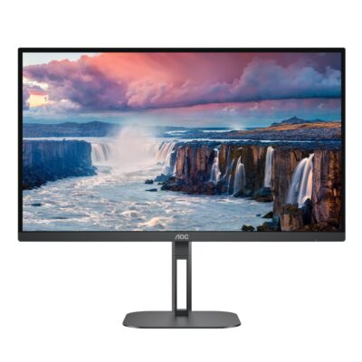 AOC V5 Q27V5N 27 Inch 2560 x 1440 Pixels Quad HD VA Panel HDMI DisplayPort LED Monitor