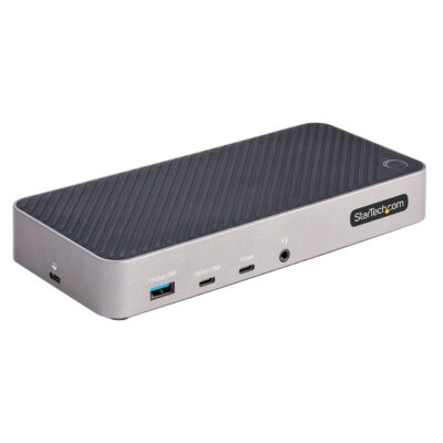 StarTech.com USB-C HDMI DisplayPort Triple Monitor Docking Station