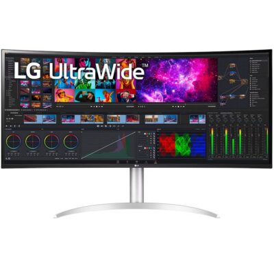 LG 40WP95CP-W 39.7 Inch 5120 x 2160 Pixels 5K 2K Ultra HD IPS Panel HDMI DisplayPort USB-C Thunderbolt 4 LED Monitor