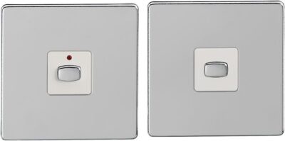 EnerGenie MiHome Smart Polished Chrome 1 Gang Light Switch