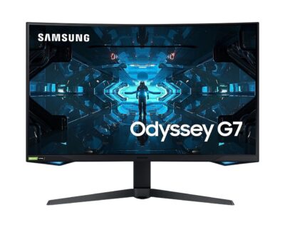 Samsung Odyssey G7 32 Inch 2560 x 1440 Pixels OLED VA Panel HDMI DisplayPort USB Gaming Monitor