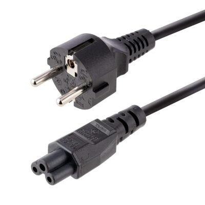 StarTech.com 3m Laptop Power Cord EU Schuko to C5 2.5A 250V 18AWG