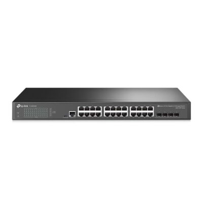 TP-Link JetStream 28-Port Gigabit L2 Managed Switch with 24-Port PoE Plus