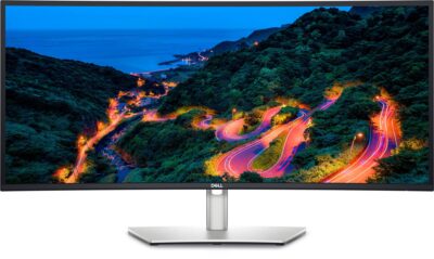 DELL UltraSharp U3423WE 34.1 Inch 3440 x 1440 Pixels UltraWide Quad HD IPS Panel HDMI DisplayPort USB-C Hub Monitor