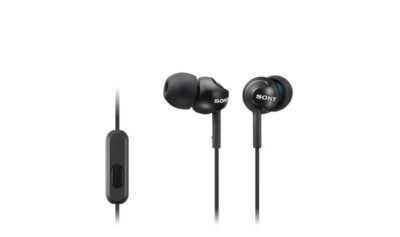 Sony MDR-EX110AP Deep Bass Wired Earphones Black