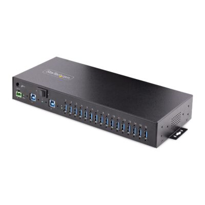 StarTech.com 16 Port Industrial USB 3.0 Hub Switch