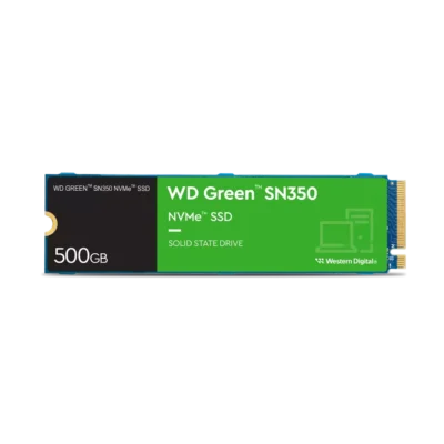 Western Digital Green SN350 M.2 500GB PCI Express 3.0 TLC NVMe Internal Solid State Drive