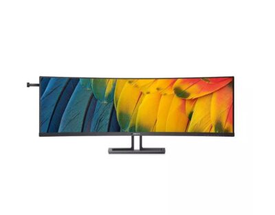 Philips 6000 Series 45B1U6900C 44.5 Inch 5120 x 1440 Pixels 5K2K UltraWide VA Panel HDMI DisplayPort USB C Docking Monitor