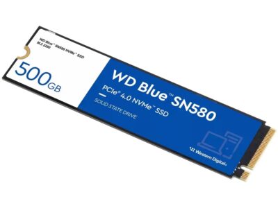 Western Digital Blue SN580 500GB M.2 PCI Express 4.0 TLC NVMe Internal Solid State Drive