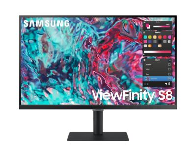 Samsung ViewFinity S80TB 27 Inch 3840 x 2160 Pixels 4K Ultra HD IPS Panel HDMI Thunderbolt 4 USB Monitor