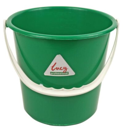 ValueX Plastic Bucket 10 Litre With Handle Green – 0907086
