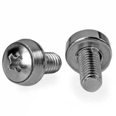 StarTech.com 50 Pkg M6 Mounting Screws for Server Rack Cabinet