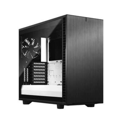 Fractal Design Define 7 ATX Midi Tower Black and White TG PC Case