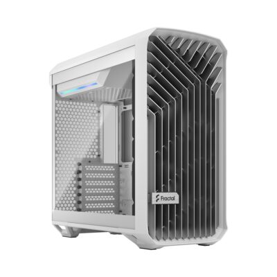 Fractal Design Torrent Compact White TG Clear Tint Tower PC Case