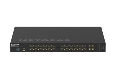 NETGEAR M4250 48-Port Managed Rackmount Gigabit PoE Plus Switch including 8 x 1GbE SFP Plus Ports