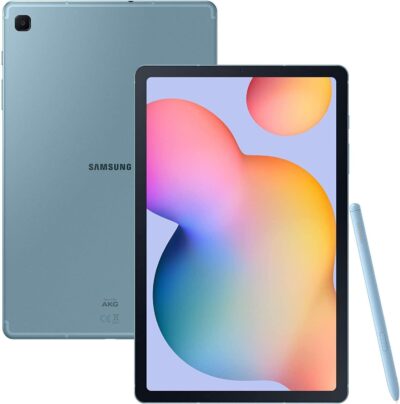 Samsung Galaxy Tab S6 Lite SM-P619N 4G LTE 10.4 Inch Qualcomm Snapdragon 4GB RAM 64GB Storage Android 12 Blue Tablet