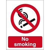 Stewart Superior No Smoking Sign 150x200mm – P089SAV-A5