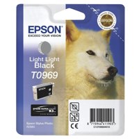 Epson T0969 Husky Light Black Standard Capacity Black Ink Cartridge 11ml - C13T09694010