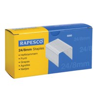 Rapesco 24/8mm Galvanised Staples (Pack 5000) – S24807Z3