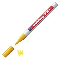 edding 751 Paint Marker Bullet Tip 1-2mm Line Yellow (Pack 10) - 4-751005