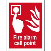 Stewart Superior Fire Alarm Call Point Sign 150x200mm – FF073SAV-150X200