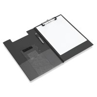 Rapesco Foldover Clipboard PVC Cover A4/Foolscap Black – VFDCB0B3