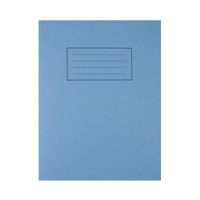 Silvine 9×7 inch/229x178mm Exercise Book Ruled Blue 80 Pages (Pack 10) – EX104