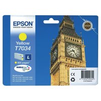 Epson T7034 Big Ben Yellow Standard Capacity Ink Cartridge 10ml - C13T70344010