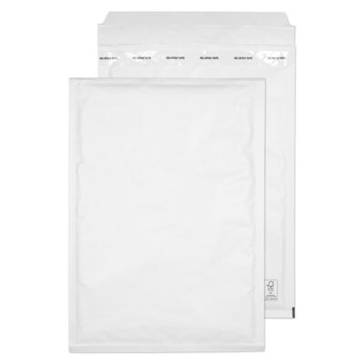 Blake Purely Packaging Padded Bubble Pocket Envelope 340x230mm Peel and Seal 90gsm White (Pack 100) - G/4