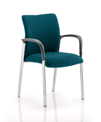 Academy Fully Bespoke Fabric Chair with Arms Maringa Teal KCUP0039